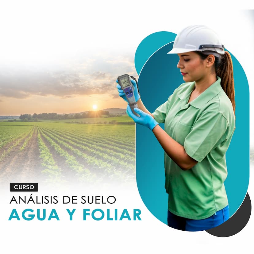 Análisis de suelo, agua y foliar